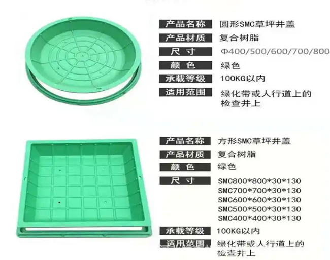 五营树脂复合种植井盖展示